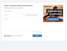 Tablet Screenshot of fitnessmonopol.pl